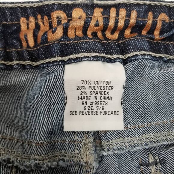 Hydraulic Cuffed Denim Shorts 5/6 - Picture 5 of 7